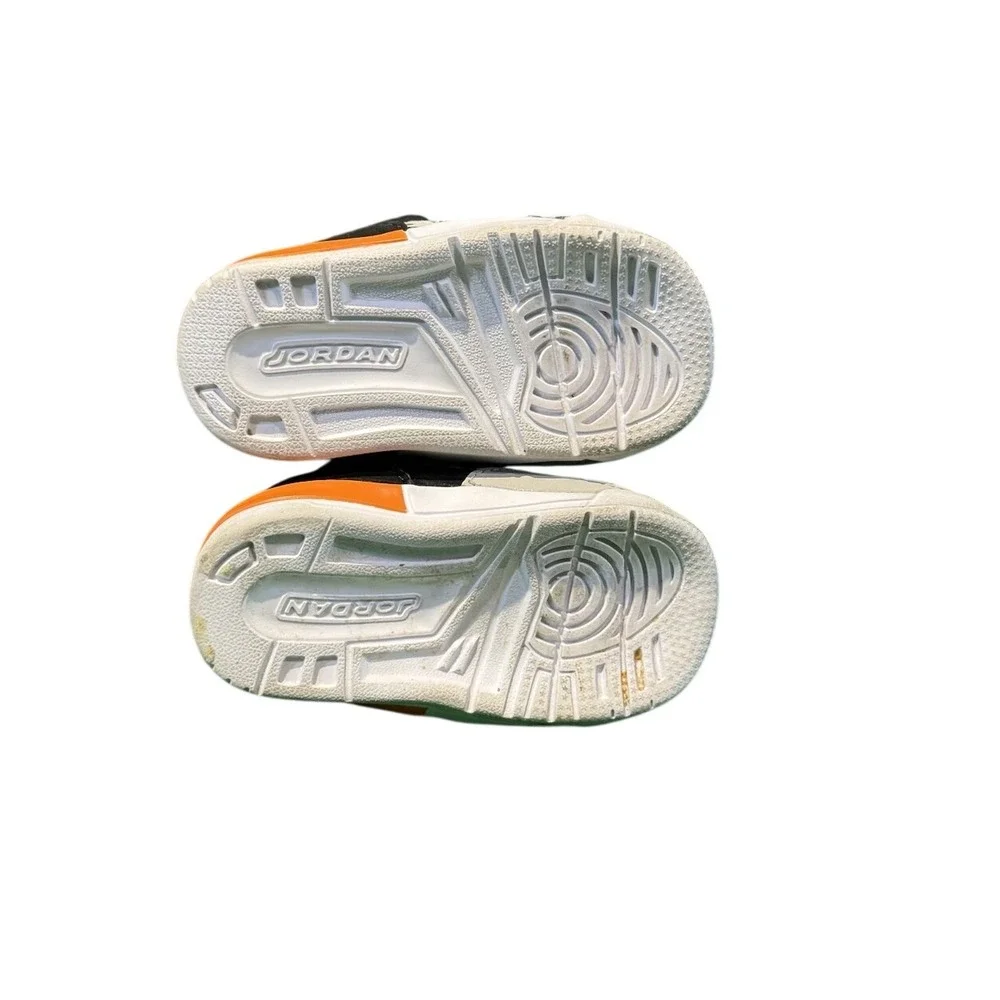 Jordan Legacy 312 Toddler Sneakers Black Blue Orange AT4055-048 Size‎ 4C